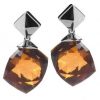 <p>LUXENTER PENDIENTES PLATA CUARZO HIDROTERMAL</p>